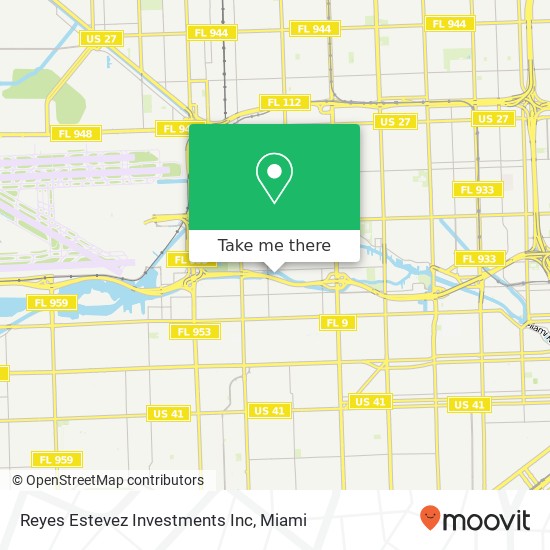 Reyes Estevez Investments Inc map