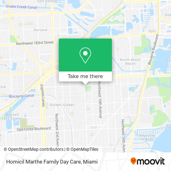 Homicil Marthe Family Day Care map