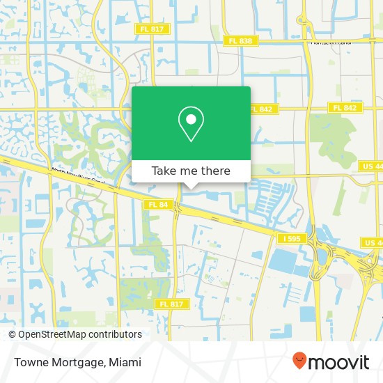 Towne Mortgage map