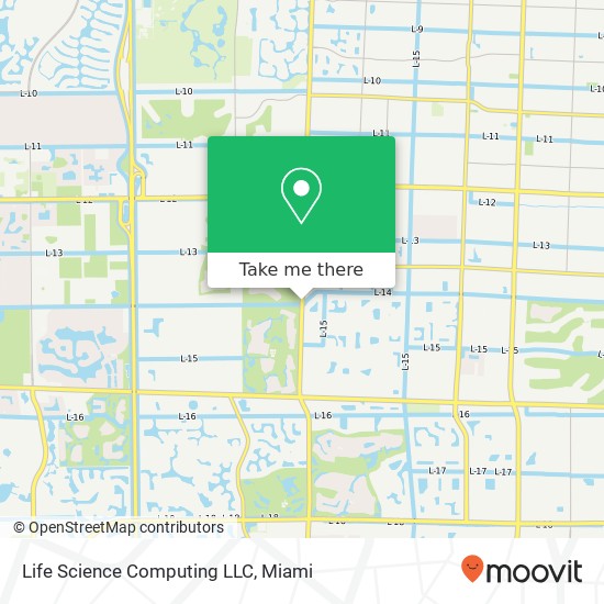 Life Science Computing LLC map