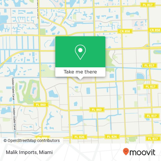 Malik Imports map