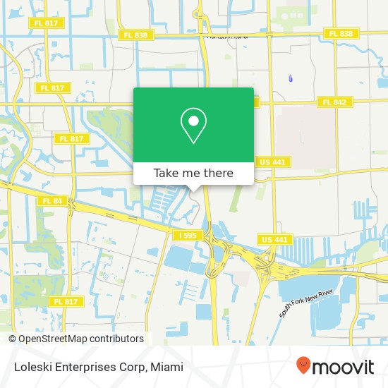 Loleski Enterprises Corp map