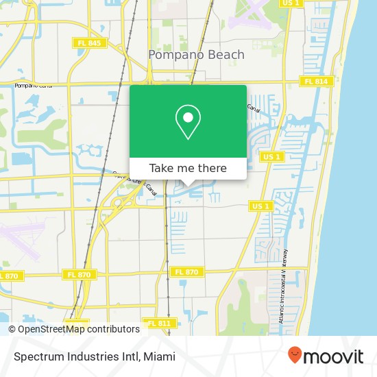 Spectrum Industries Intl map