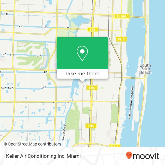 Mapa de Keller Air Conditioning Inc