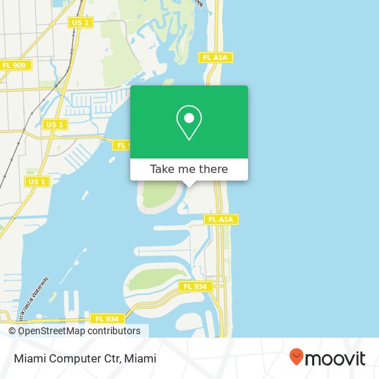 Miami Computer Ctr map