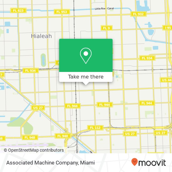 Associated Machine Company map