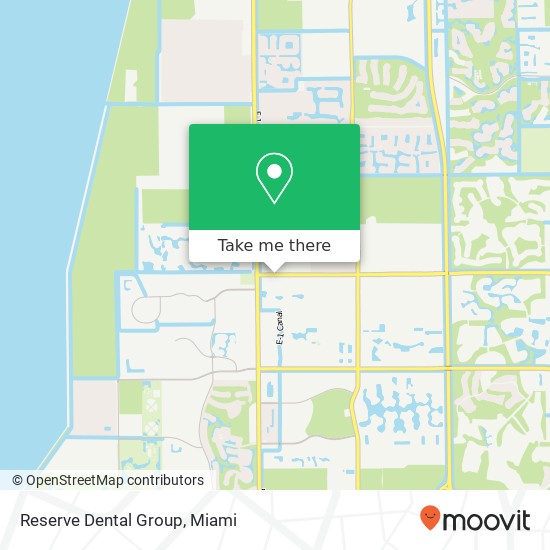 Mapa de Reserve Dental Group