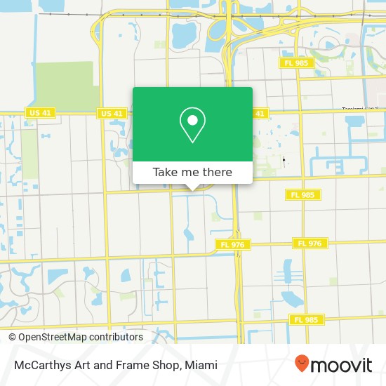 Mapa de McCarthys Art and Frame Shop