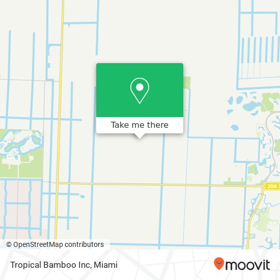 Tropical Bamboo Inc map