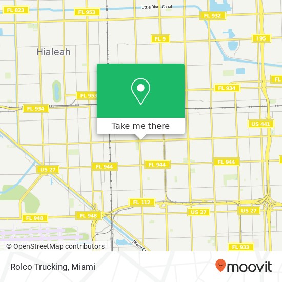 Rolco Trucking map