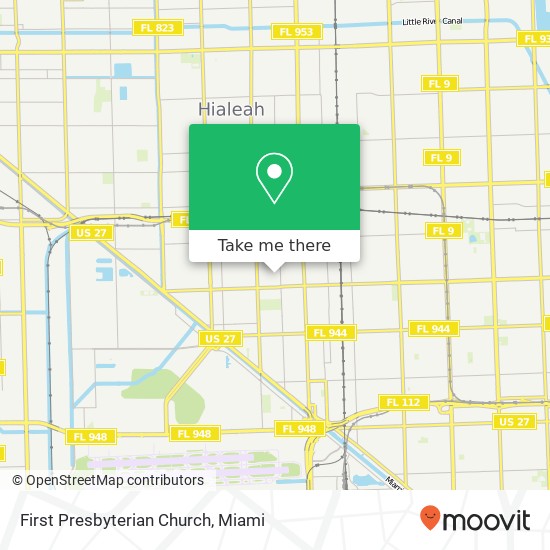 Mapa de First Presbyterian Church