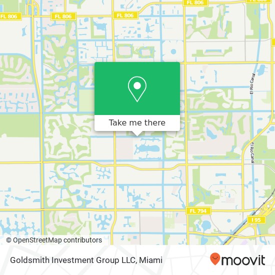 Mapa de Goldsmith Investment Group LLC