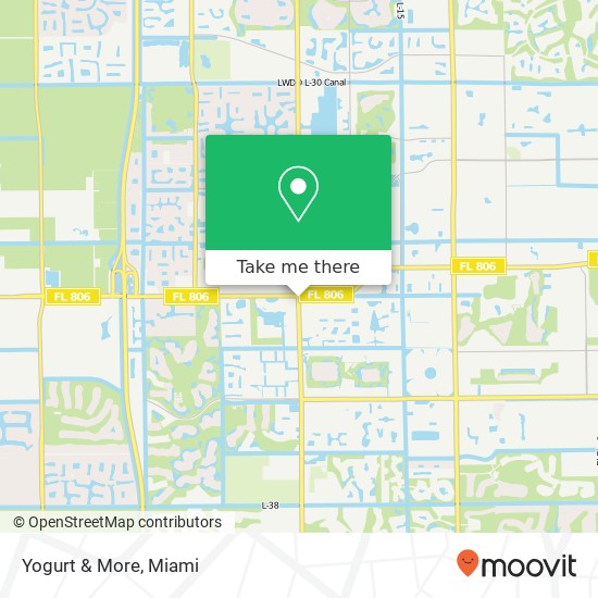 Yogurt & More map