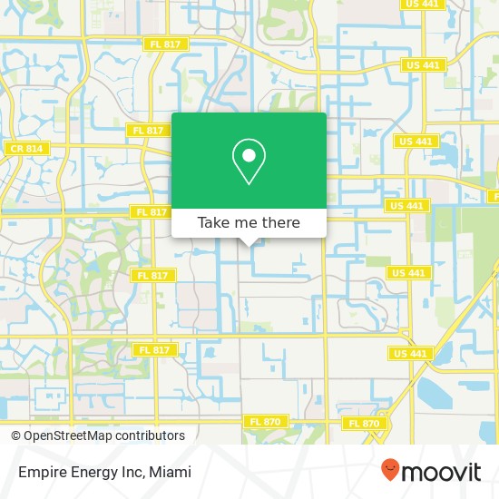 Mapa de Empire Energy Inc