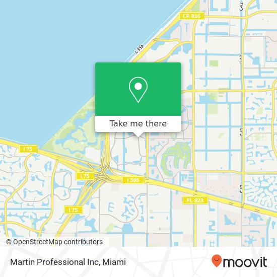 Martin Professional Inc map