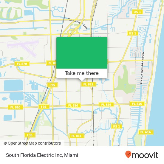 South Florida Electric Inc map