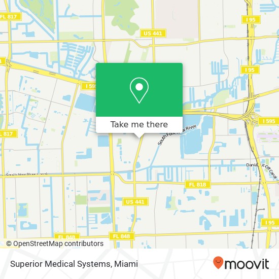 Mapa de Superior Medical Systems