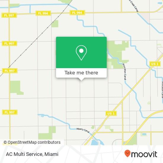 Mapa de AC Multi Service