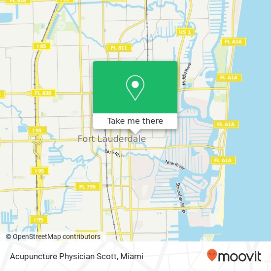 Acupuncture Physician Scott map