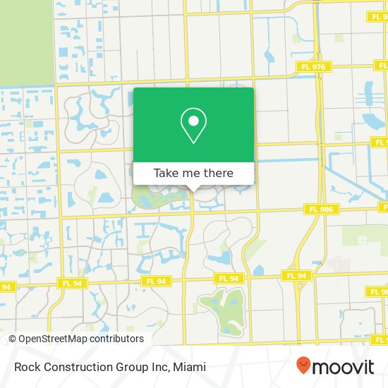 Mapa de Rock Construction Group Inc