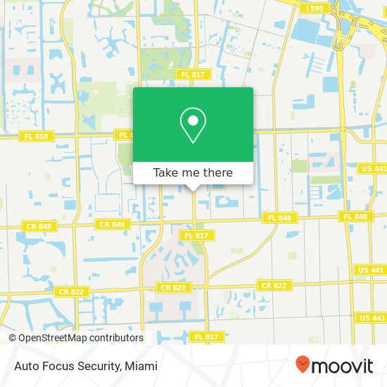 Mapa de Auto Focus Security