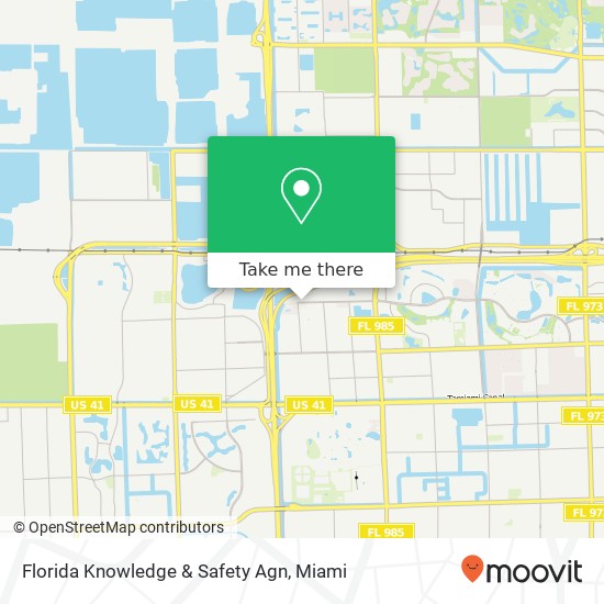 Mapa de Florida Knowledge & Safety Agn