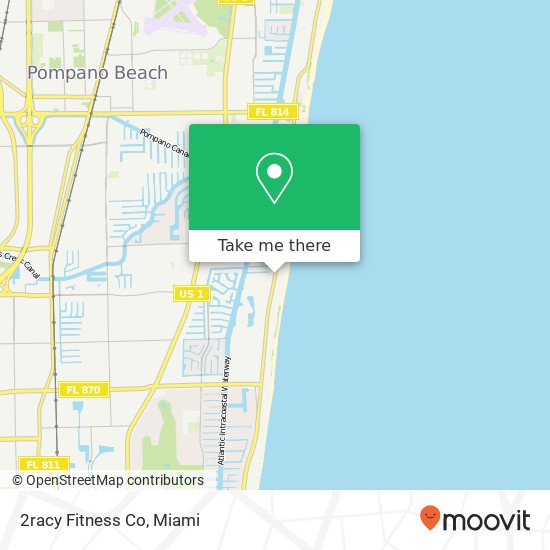 Mapa de 2racy Fitness Co