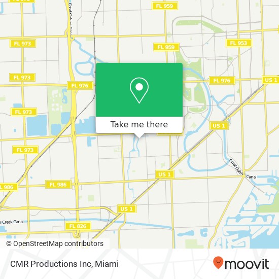 CMR Productions Inc map