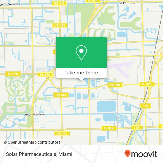 Solar Pharmaceuticals map