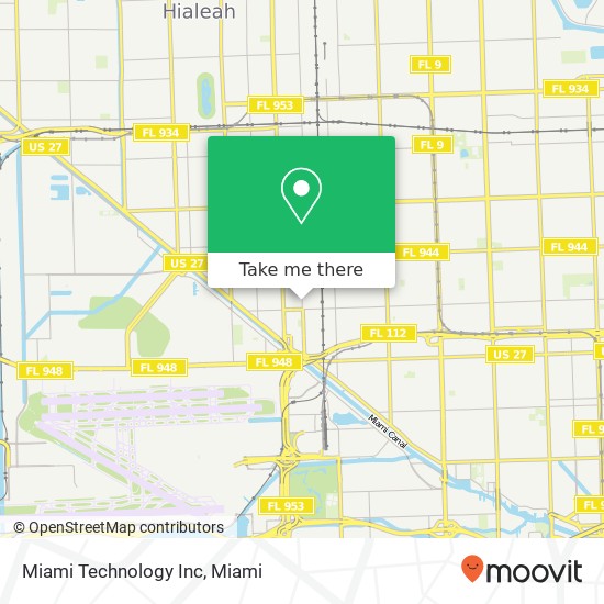 Mapa de Miami Technology Inc