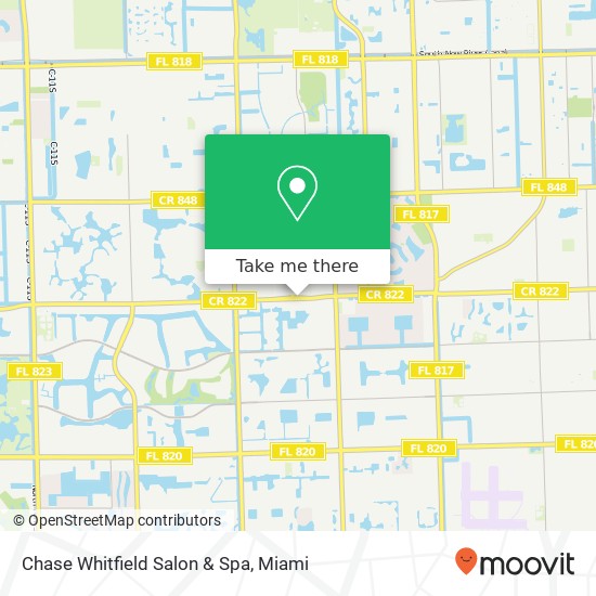 Chase Whitfield Salon & Spa map