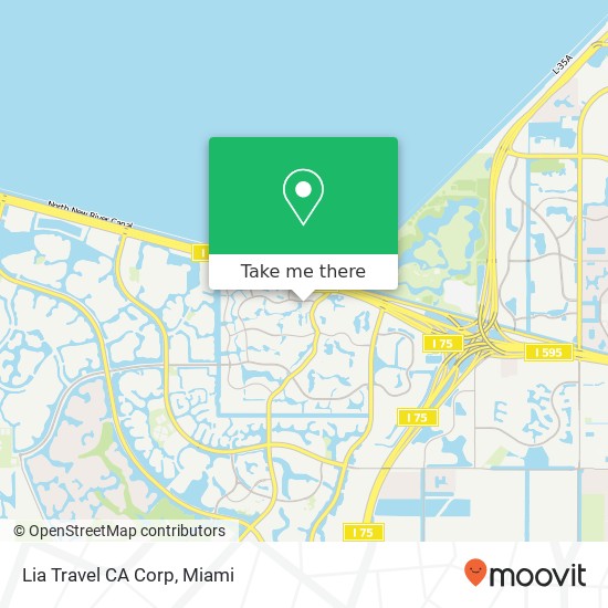 Mapa de Lia Travel CA Corp