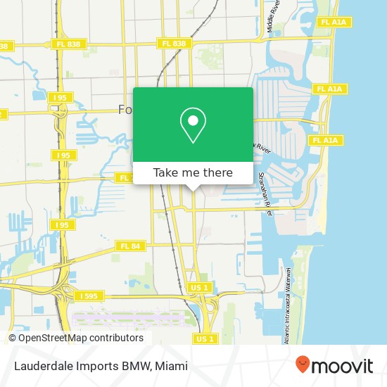 Mapa de Lauderdale Imports BMW