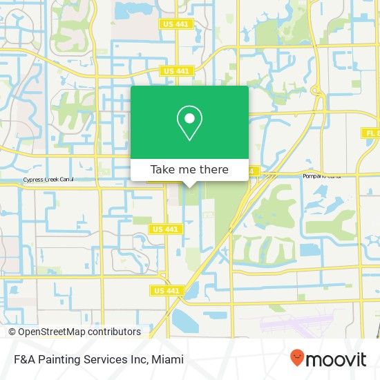 F&A Painting Services Inc map