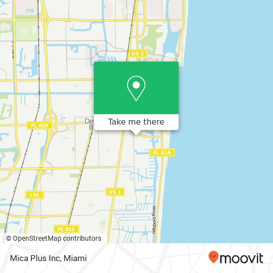 Mica Plus Inc map