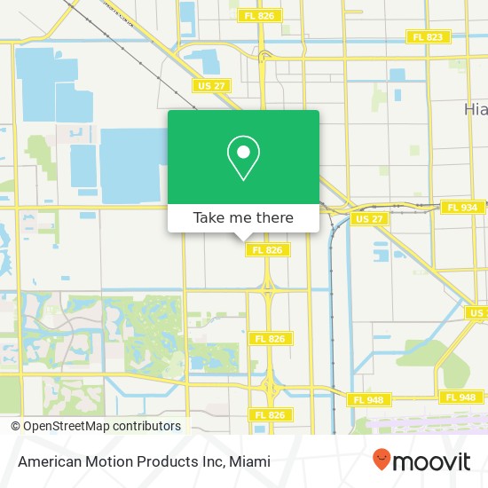 American Motion Products Inc map