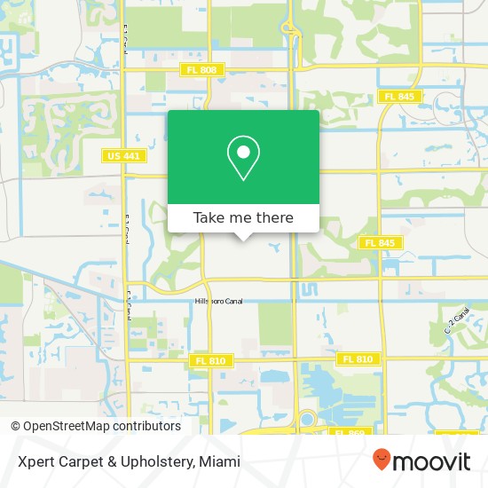 Xpert Carpet & Upholstery map