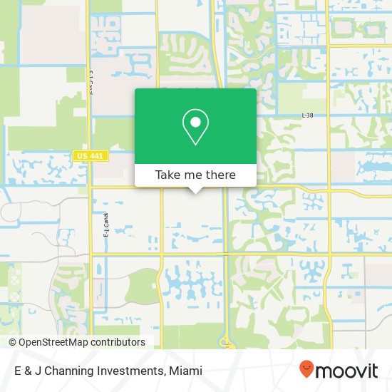 Mapa de E & J Channing Investments