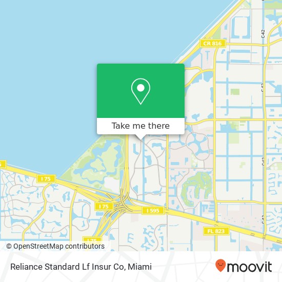 Reliance Standard Lf Insur Co map