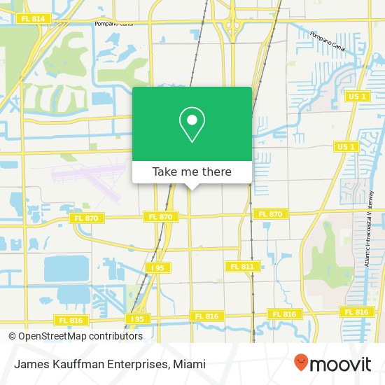 James Kauffman Enterprises map