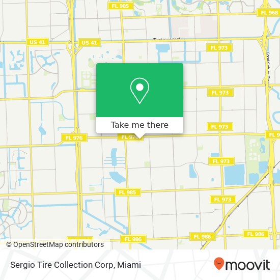 Sergio Tire Collection Corp map