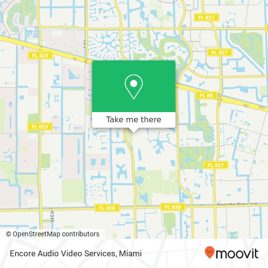 Mapa de Encore Audio Video Services