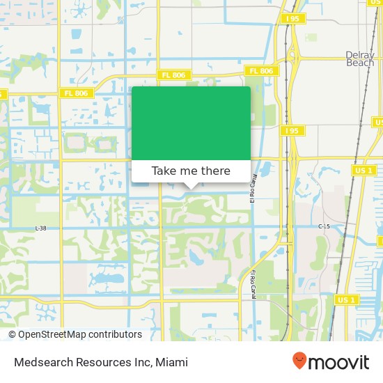 Medsearch Resources Inc map