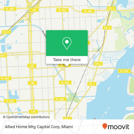 Allied Home Mtg Capital Corp map