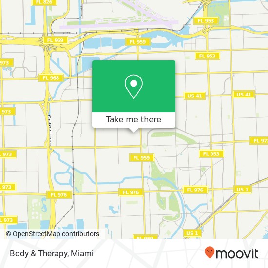 Body & Therapy map