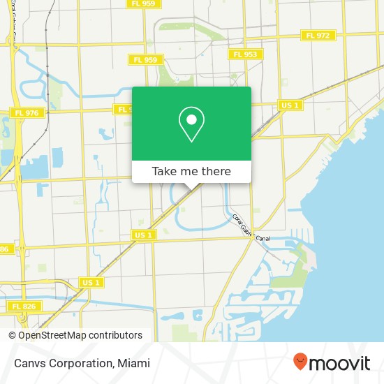 Canvs Corporation map