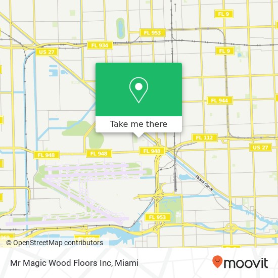 Mr Magic Wood Floors Inc map