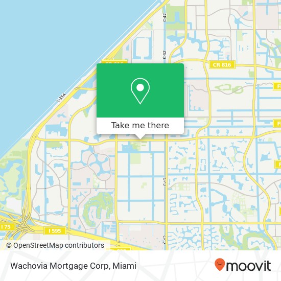 Mapa de Wachovia Mortgage Corp