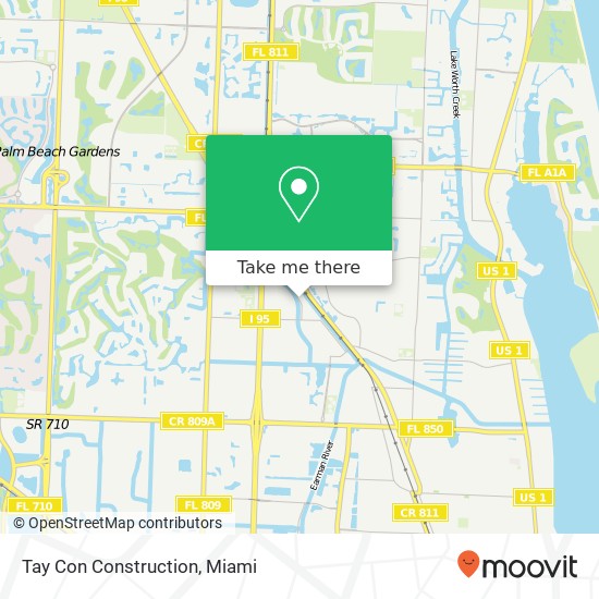 Tay Con Construction map