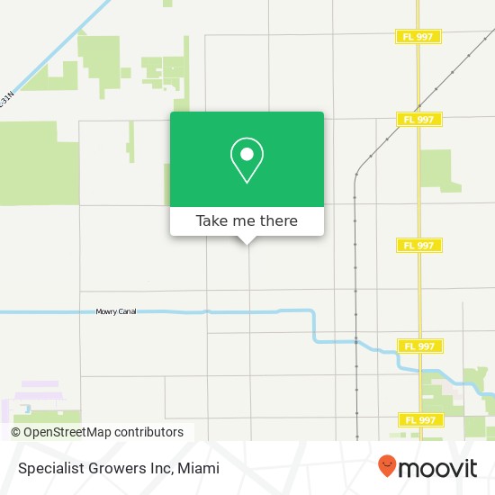 Mapa de Specialist Growers Inc